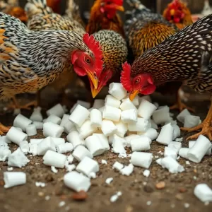 Dlaczego kury jedzą styropian