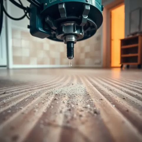 Frezarka do ogrzewania podłogowego