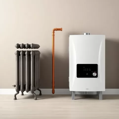 Grzejniki żeliwne a kocioł kondensacyjny