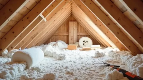 ile kosztuje ocieplenie poddasza wełną robocizna