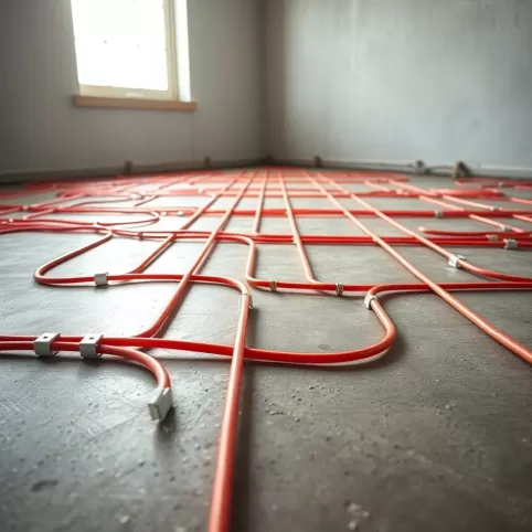 instalacja ogrzewania podłogowego