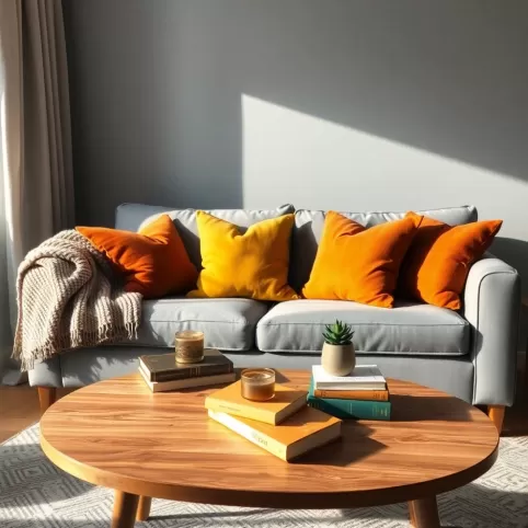 Jak Ocieplić Szary Salon