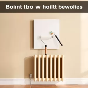 Jak pomalować ścianę za grzejnikiem