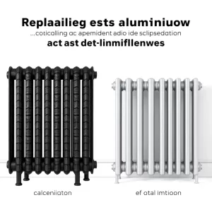 Jak przeliczyć grzejnik żeliwny na aluminiowy