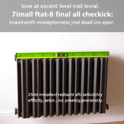 Jak wypoziomować grzejnik