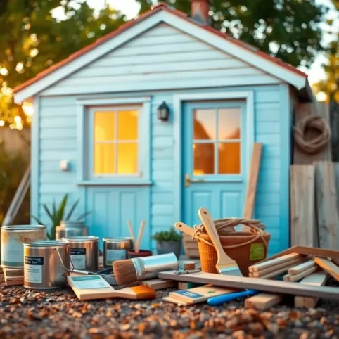 jak wyremontować mały domek