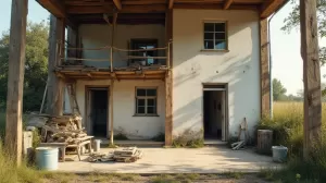 jak wyremontować stary dom na wsi