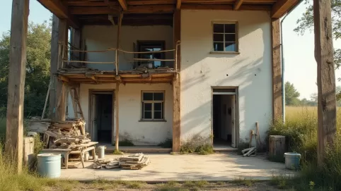 jak wyremontować stary dom na wsi