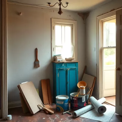 Jak wyremontować stary dom tanim kosztem