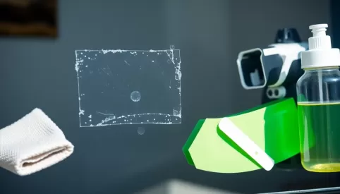 Jak zmyć klej z szyby po folii