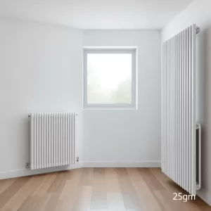 Jaki grzejnik co do pokoju 25m2