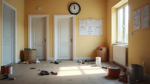 kiedy można robić remont w bloku