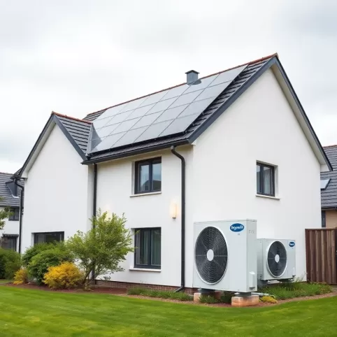 Koszt ogrzewania pompa ciepła z fotowoltaiką