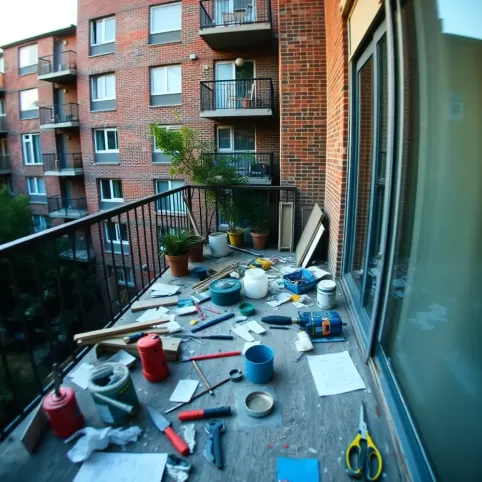 Kto remontuje balkon w bloku