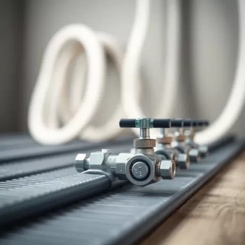 Listwa ogrzewania podłogowego regulacja