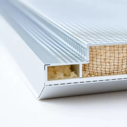 Listwa startowa do styropianu 15 z siatką