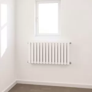 Mały grzejnik łazienkowy poziomy
