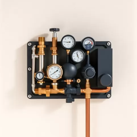 Moduł mieszający do ogrzewania podłogowego