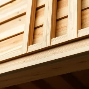 Montaż elewacji drewnianej na styropianie