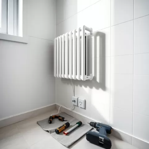 Montaż grzejnika elektrycznego w łazience
