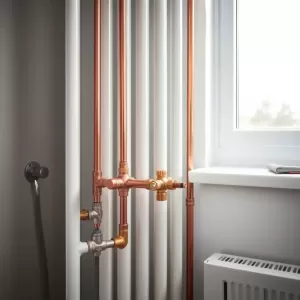 Montaż grzejnika łazienkowego w bloku