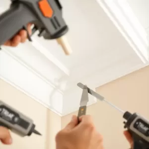 Montaż listew przysufitowych styropianowych