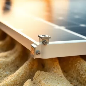 Montaż paneli fotowoltaicznych na styropianie