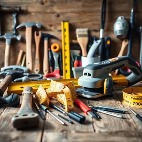 Narzędzia do remontu mieszkania