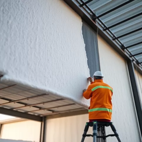 Ocieplanie Pianką Blaszaka