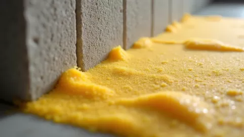 ocieplenia pianką fundamentów