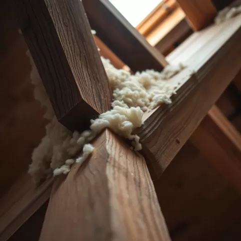 Ocieplenie murłaty wełną