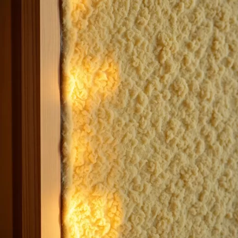 ocieplenie na wełnie