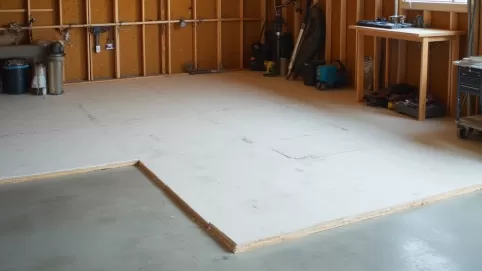 ocieplenie posadzki w garażu