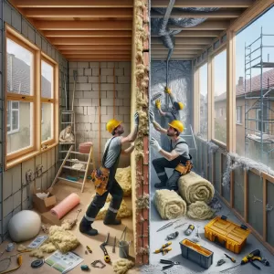 Ocieplenie Ściany Z Dwóch Stron