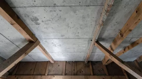 ocieplenie stropu betonowego poddasza użytkowego