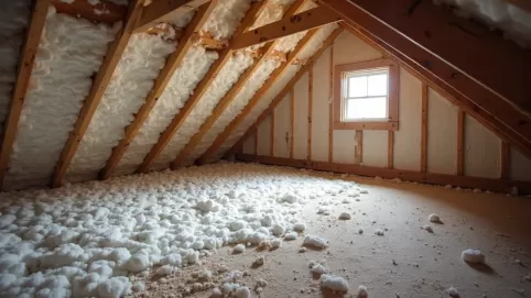 ocieplenie stropu poddasza nieużytkowego wełną