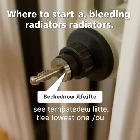 Od którego grzejnika zacząć odpowietrzanie