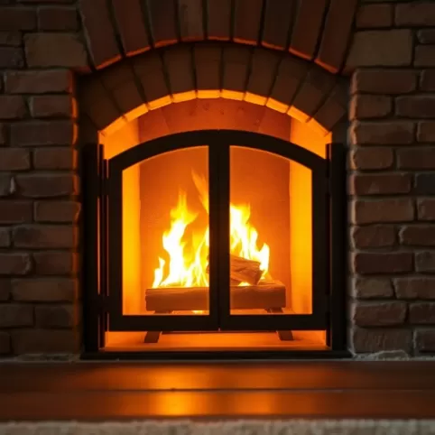 Ogrzewanie domu kominkiem z płaszczem wodnym