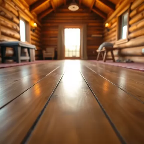 Ogrzewanie podłogowe w domu z bala