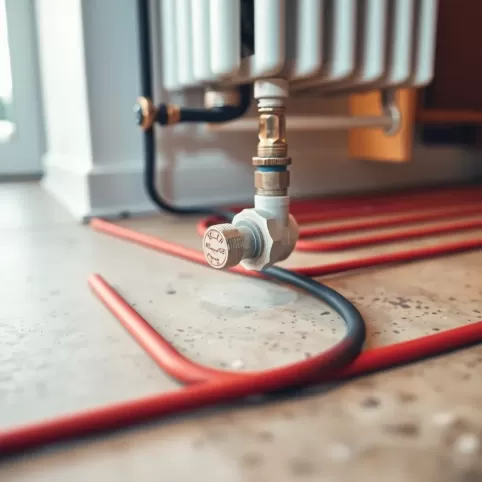 Ogrzewanie podłogowe z centralnego ogrzewania w bloku