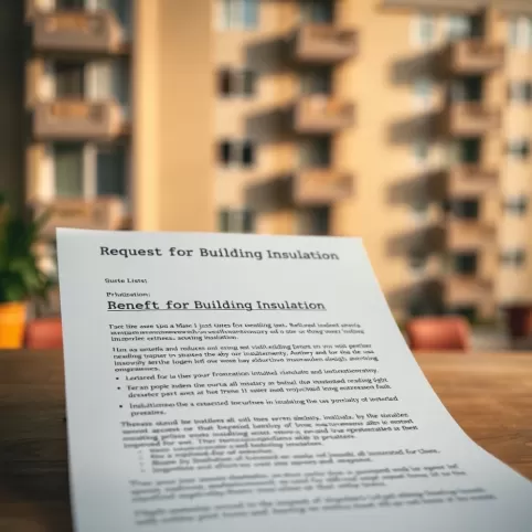 Pismo Do Spółdzielni W Sprawie Ocieplenia