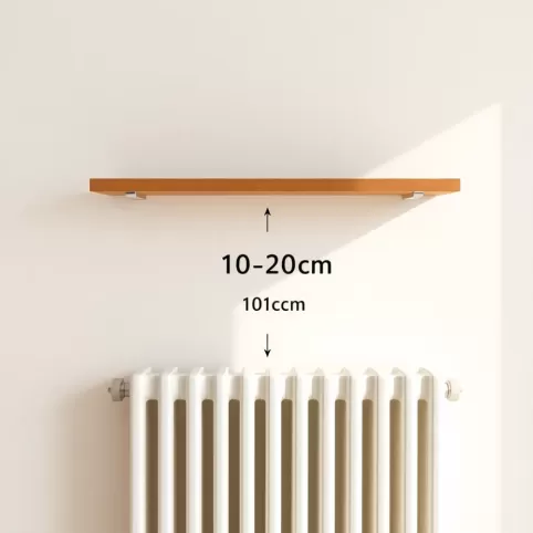 Półka nad grzejnikiem ile cm