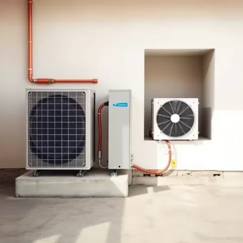 Pompa ciepła odległość jednostki zewnętrznej od wewnętrznej