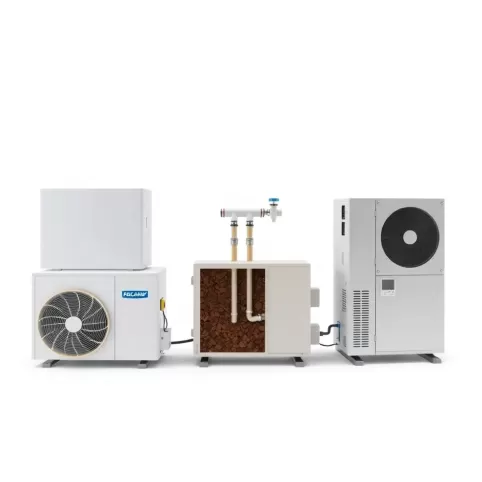 Pompa ciepła  rodzaje