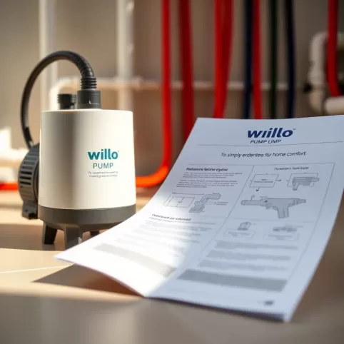 Pompa Wilo do ogrzewania podłogowego instrukcja