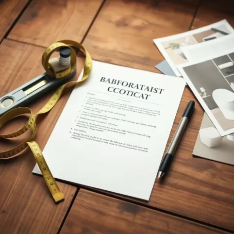 Prosta umową na remont łazienki