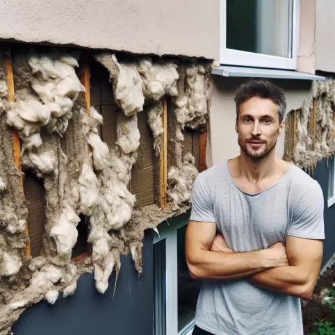 przyczyną uszkodzeń ocieplenia