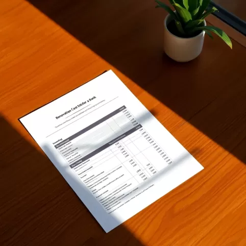 Przykładowy kosztorys remontu mieszkania dla banku