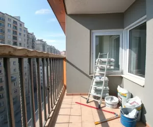 Remont balkonu w bloku