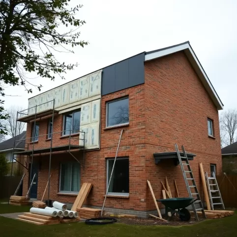 Remont domu kostki z lat 70